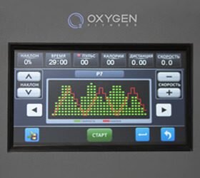 Беговая дорожка Oxygen Tesla TFT HRC Беговая дорожка Oxygen Tesla TFT HRC