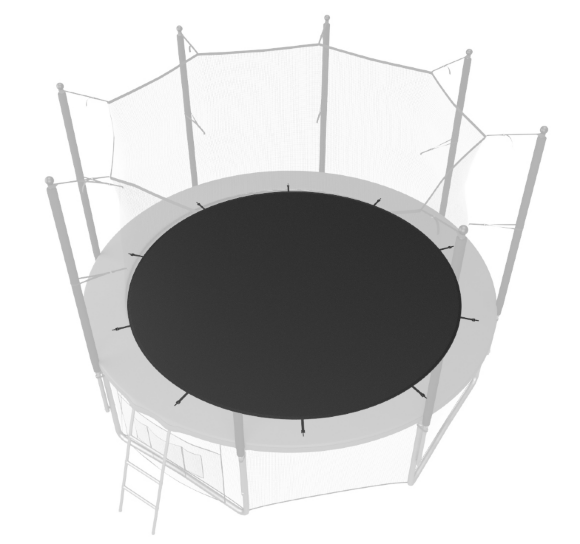 Чехол для батута Unix line 14 ft Чехол для батута Unix line 14 ft