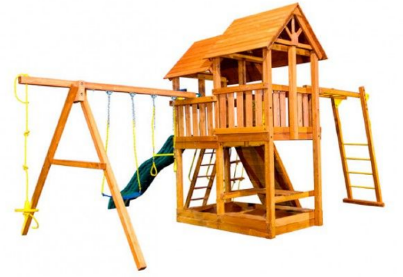 Игровая площадка Playgarden "SkyFort II стандарт" с рукоходом Игровая площадка Playgarden "SkyFort II стандарт" с рукоходом