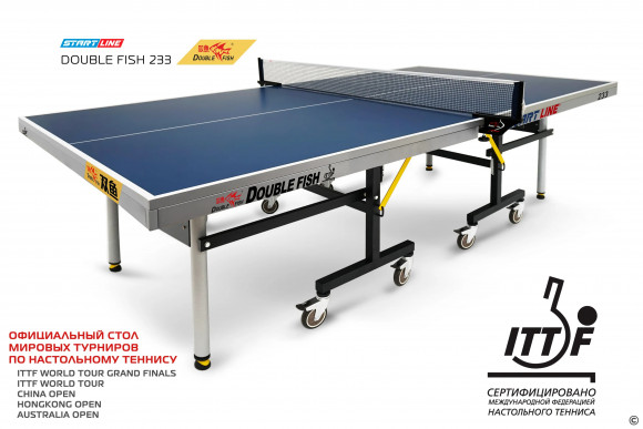 Теннисный стол Start Line Double Fish 233 синий