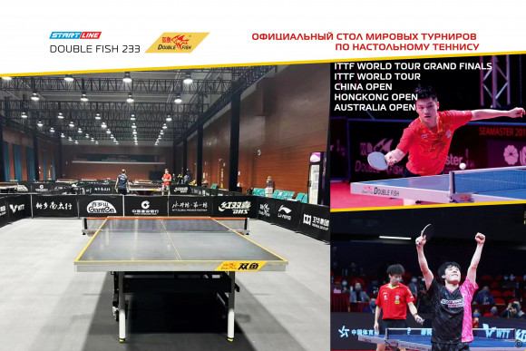 Теннисный стол Start Line Double Fish 233 синий